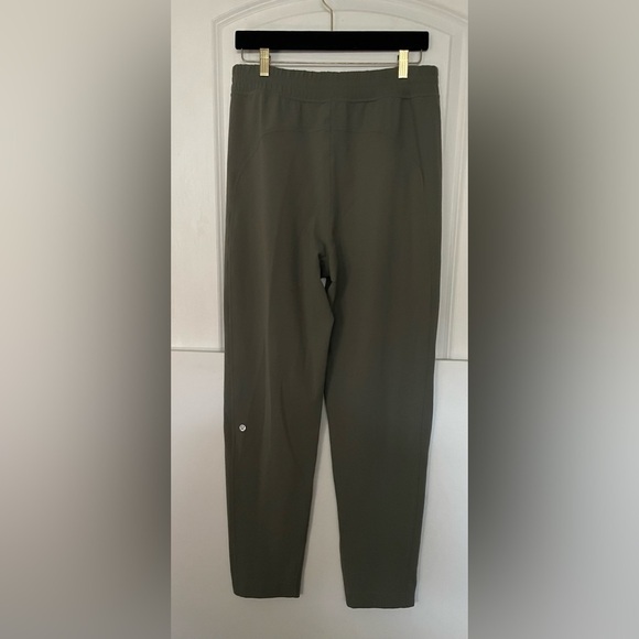Lululemon Everlux High-Rise Zip-Leg Track Pant Full Length Grey Sage W5FAYS 10 - Picture 5 of 10